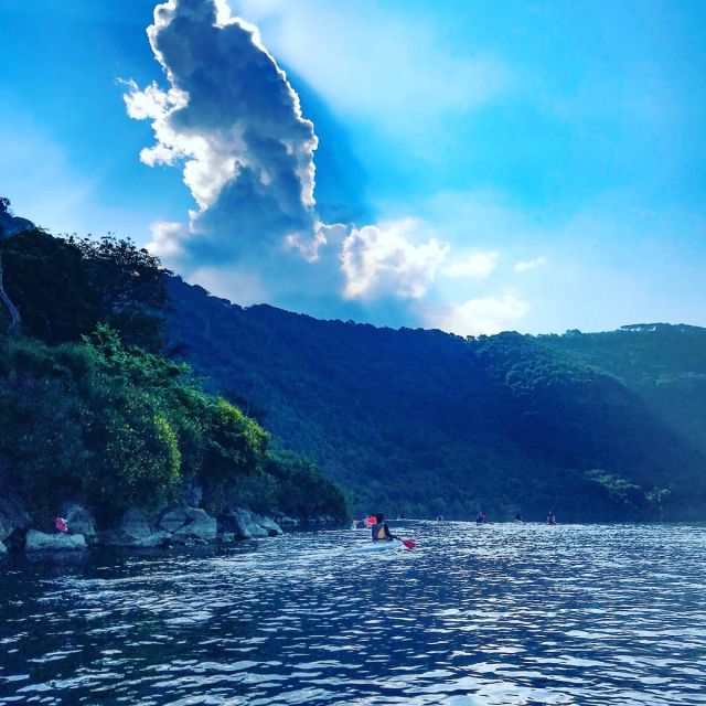 Rome: Castel Gandolfo Kayak & Swimming Lake Tour With Pizza