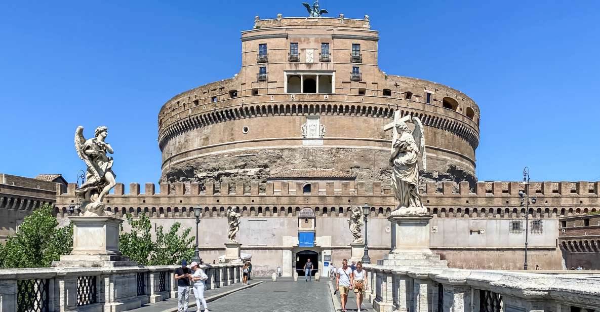 Rome: Castel Santangelo Skip-The-Line Ticket With Audio App