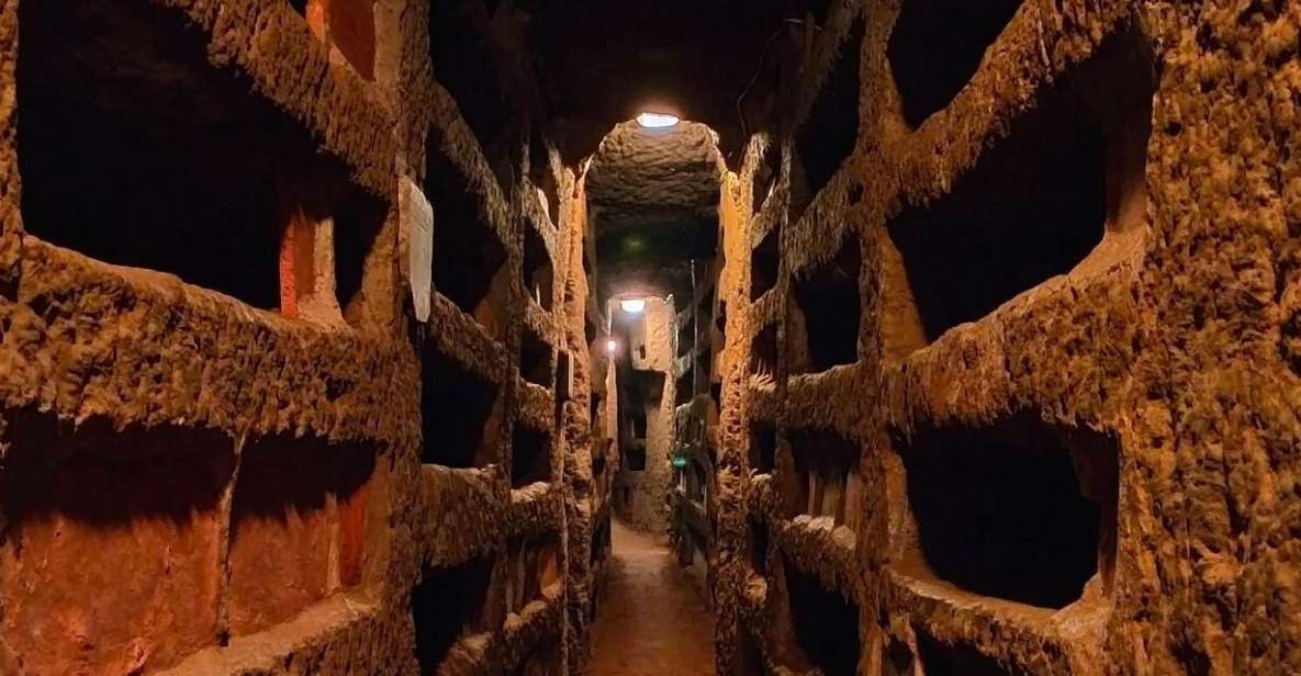 Rome: Catacombs of St. Callixtus Guided Tour With Transfer