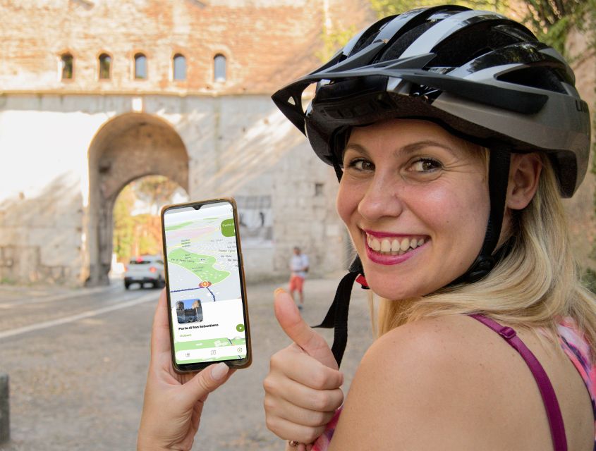 Rome: City Highlights and Appian Way Audio Guide With E-Bike