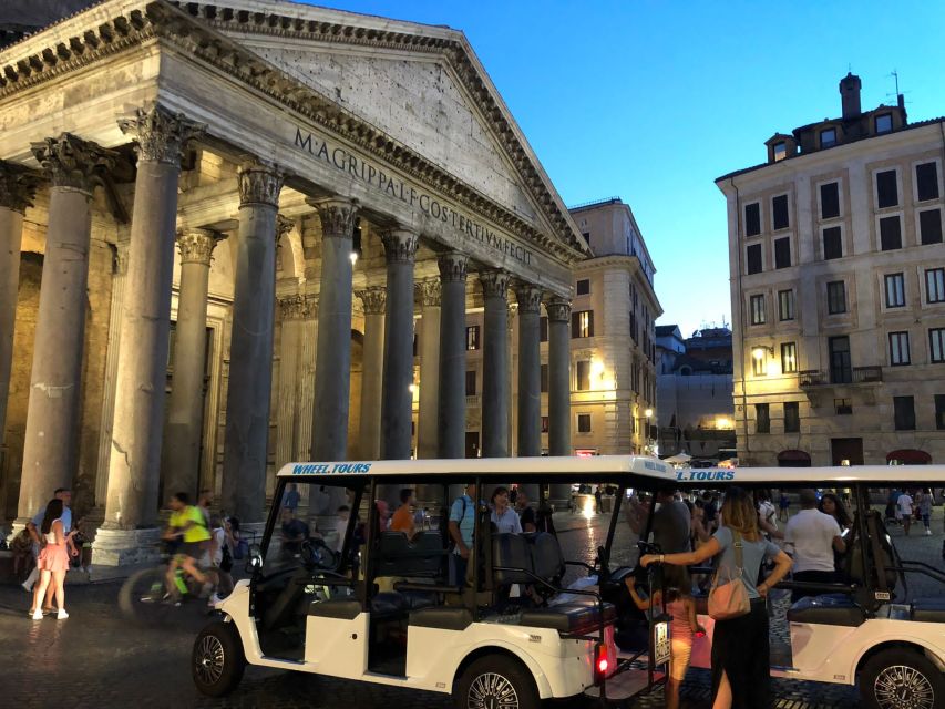 Rome: City Tour by Golf Cart With Gelato