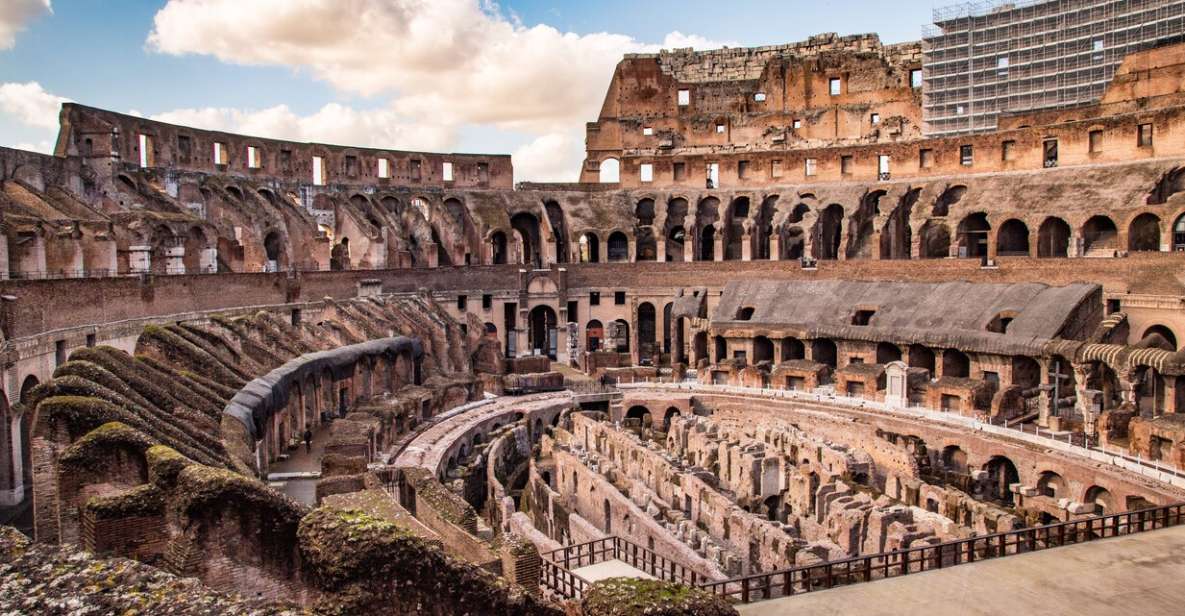 Rome: Colosseum Arena Access and Ancient Rome Guided Tour