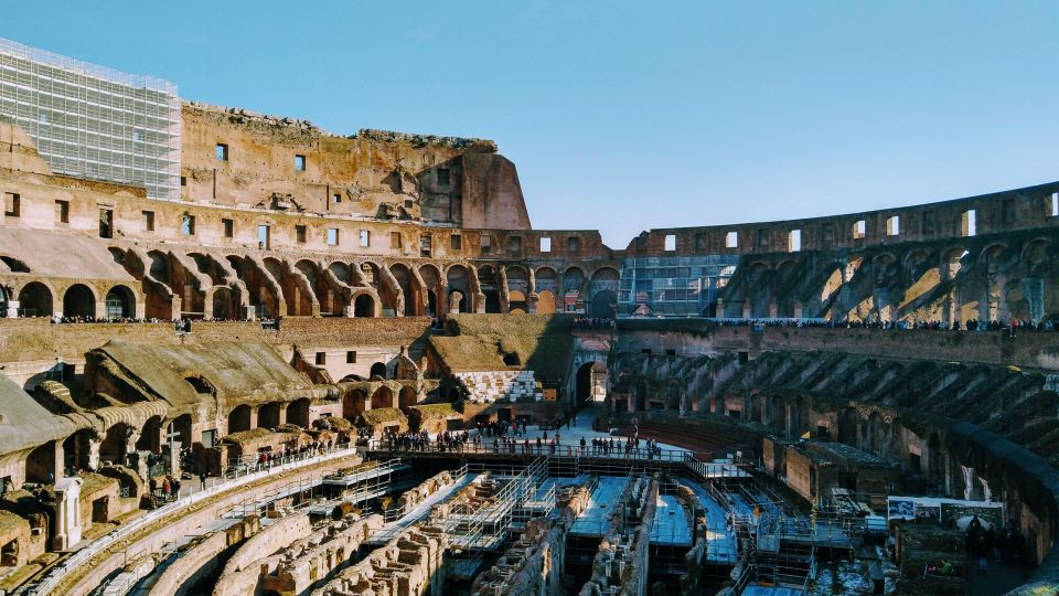 Rome: Colosseum Arena Guided Tour, Forum & Palatine Option