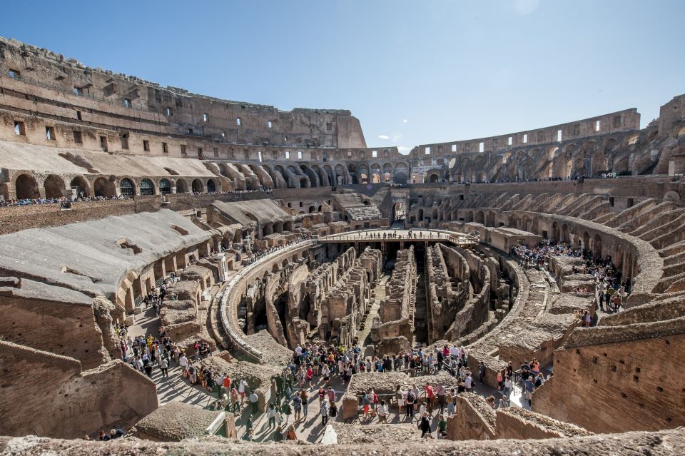 Rome: Colosseum Arena, Roman Forum, and Palatine Hill Tour