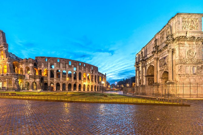 Rome Colosseum, Palatine Hill and Roman Forum Guided Tour in Eng