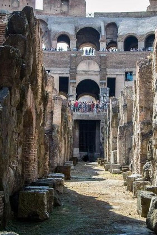 Rome: Colosseum Tour With Underground and Arena Floor Access