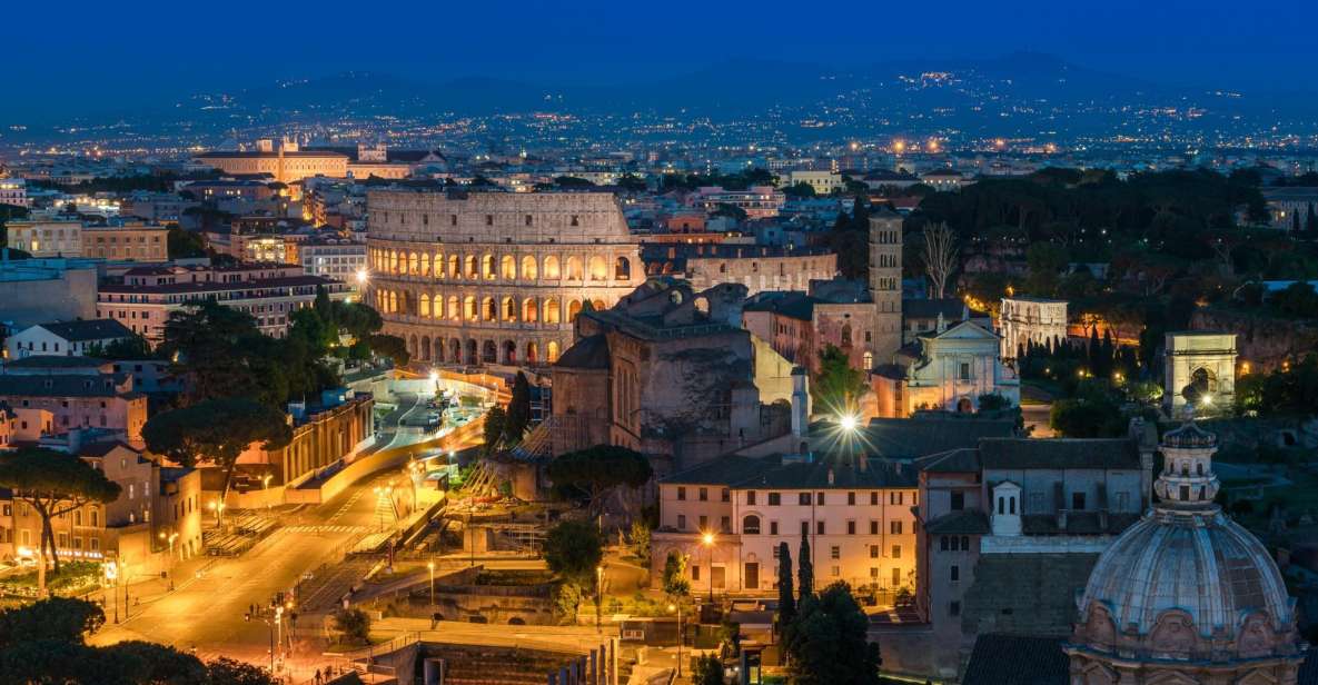 Rome: Colosseum Under the Moonlight Walking Tour With Ticket