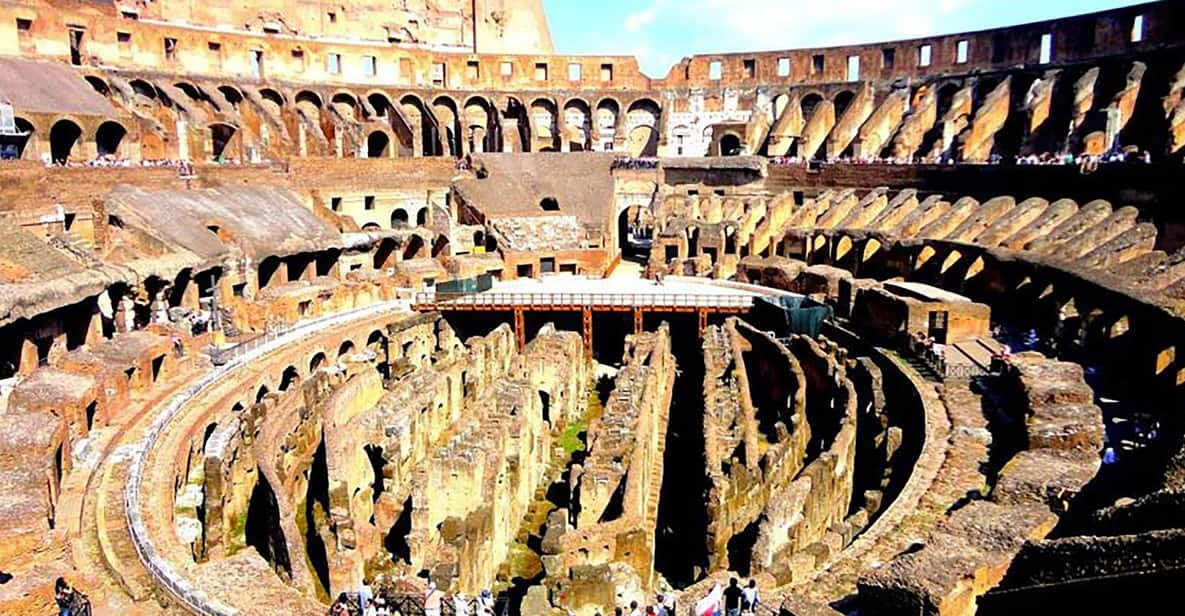 Rome: Colosseum With Arena Floor Access & Roman Forum Tour