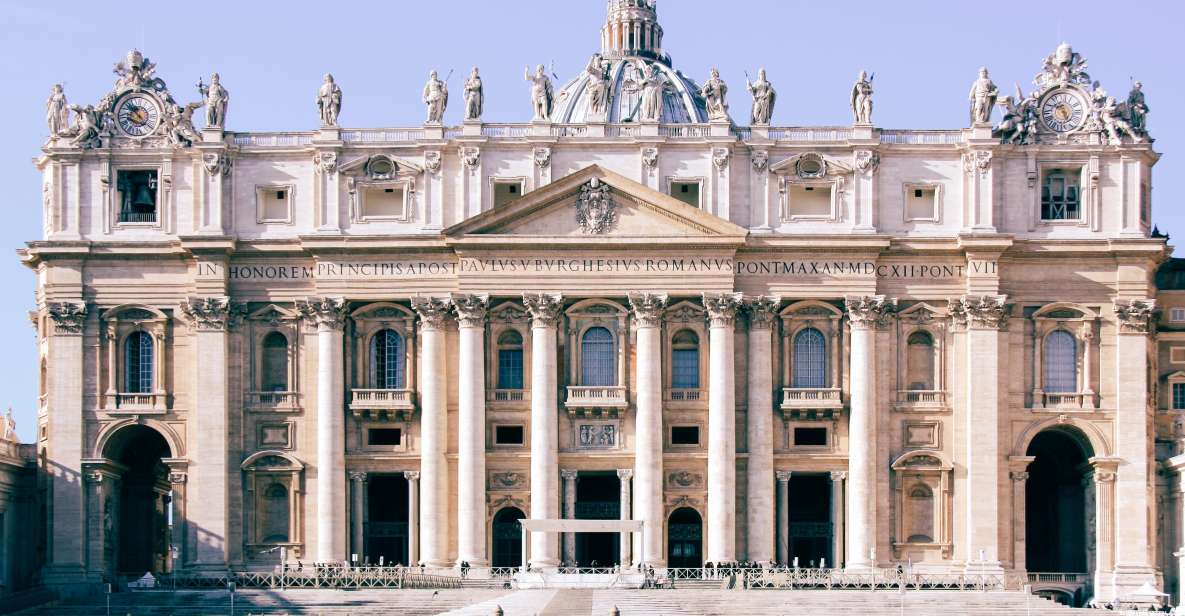 Rome: Crucis 4 Major Basilicas & Holy Doors by Car 5-hr Tour