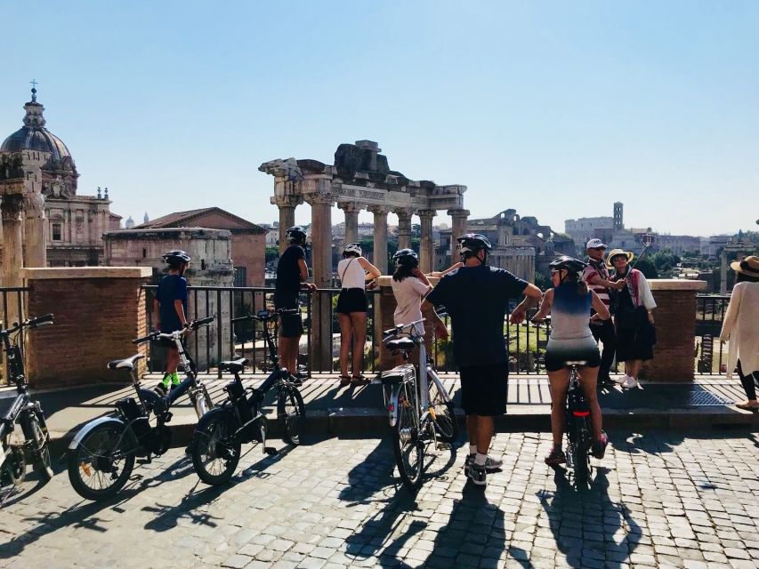 Rome: E-Bike Highlights Experience With Food Tasting