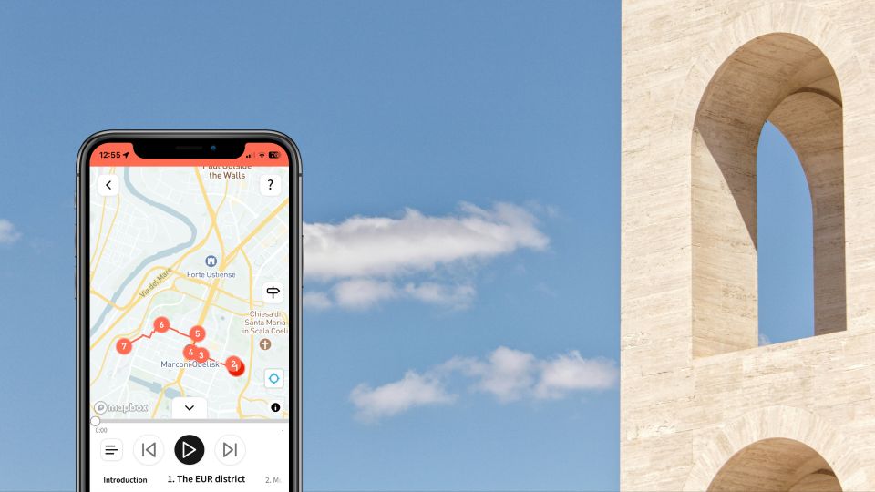 Rome: Exclusive Self-Guided Audio Tour in EUR District