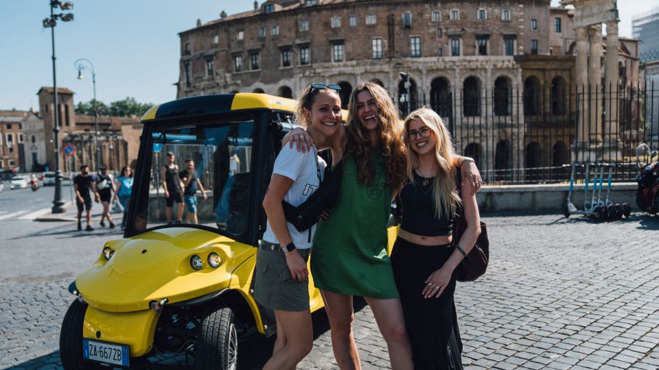 Rome: Express Golf Cart Tour With Local Guide