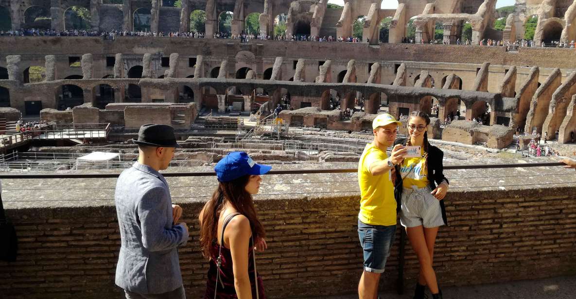 Rome: Fast-Track Guided Tour of Colosseum With Arena Floor