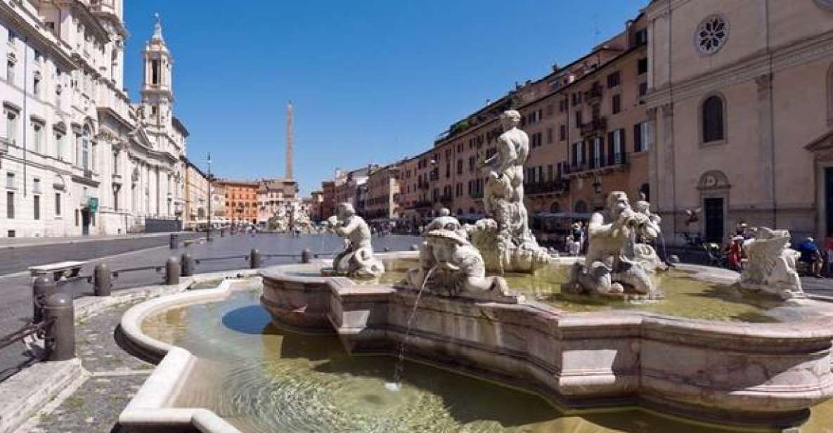 Rome, Fountains, Squares: Enjoy a Half Day Tour With Tasting