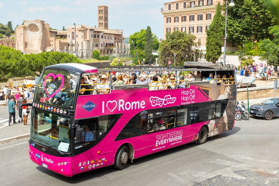 Rome : Ghosts and Misterys Tour & 24 Hour Hop-On Hop-Off Bus