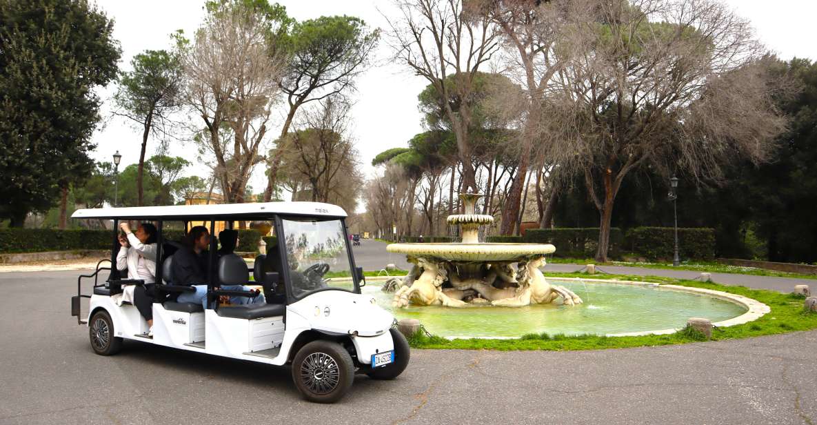 Rome: Golf Cart Tour in Villa Borghese