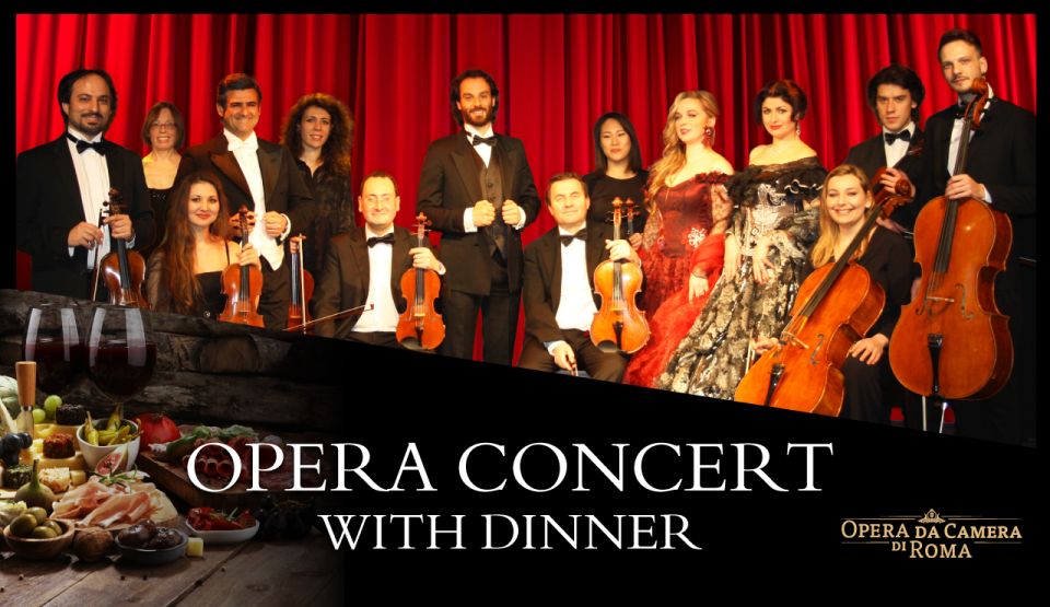 Rome: Italian Opera Concert and Traditional Dinner