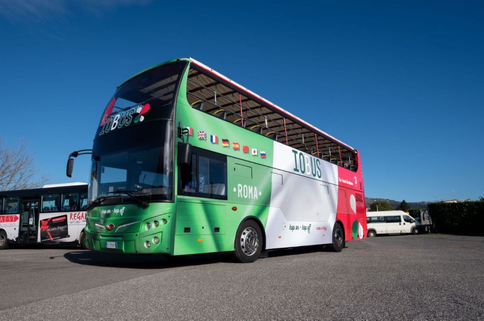 Rome: Open-Top Bus and Navona Underground Entry Ticket