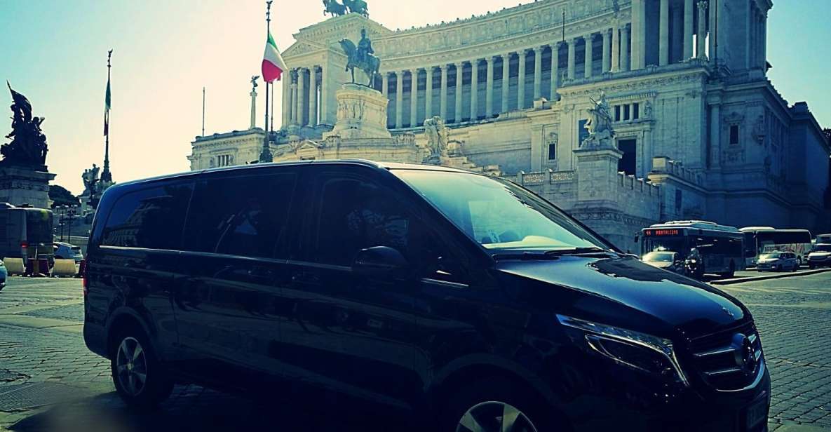 Rome: Private Airport Transfer to City Center