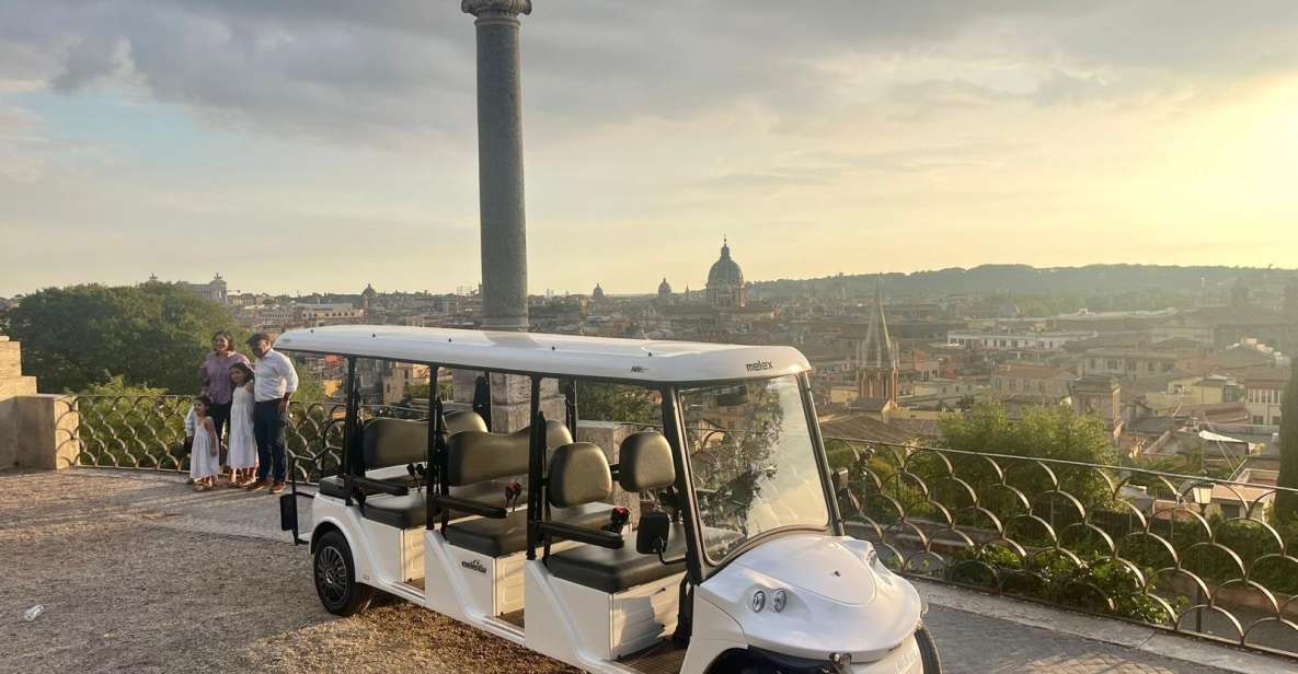 Rome: Private City Sightseeing Tour by Golf Cart