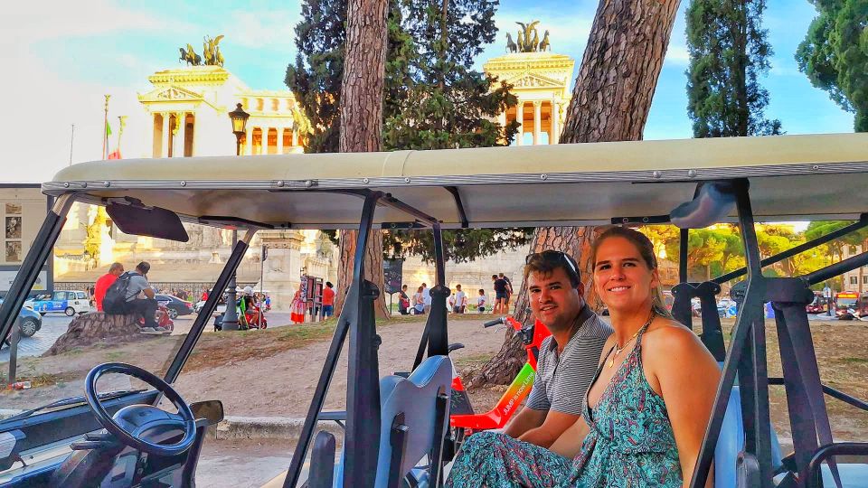 Rome: Private Guided Golf Cart Tour With Gelato or Wine - Tour Overview