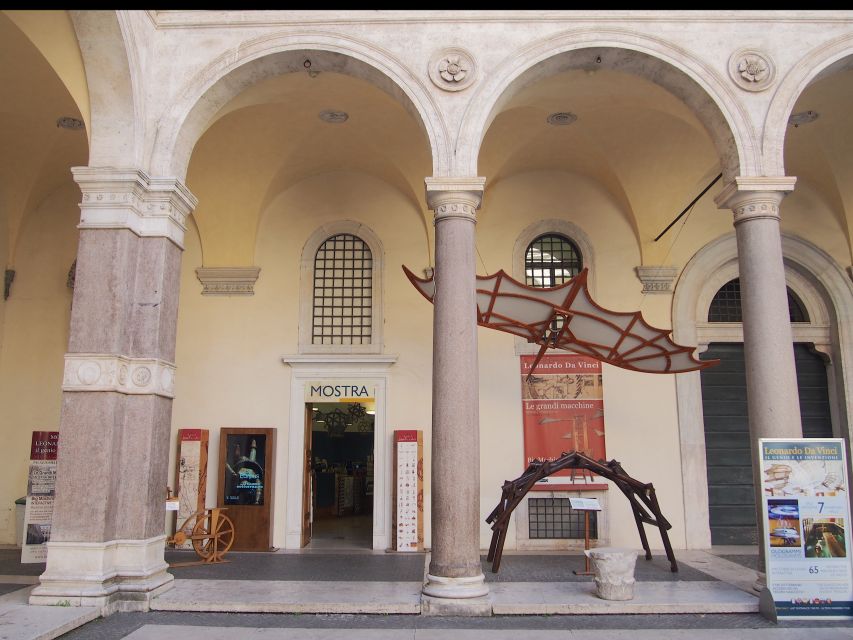 Rome: Private Leonardo Da Vinci Exhibition Guided Tour