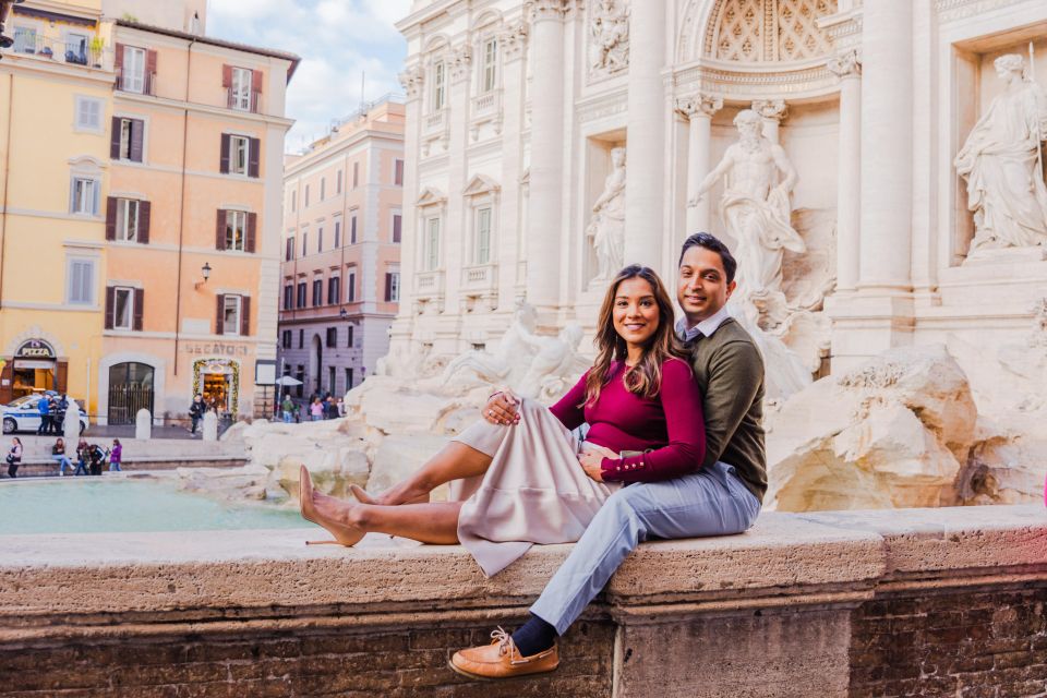 Rome: Private Professional Shooting at Trevi Fountain