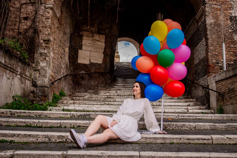 Rome: Professional Photoshoot With Balloons - Activity Details