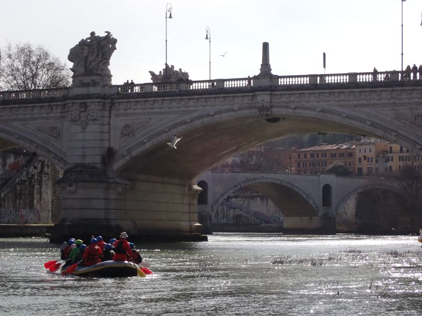 Rome: Rafting Experience on the Tiber River With Prosecco