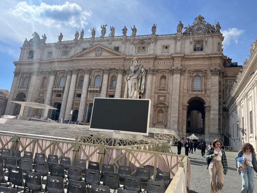 Rome: St Peters Basilica and Papal Tomb Guided Tour