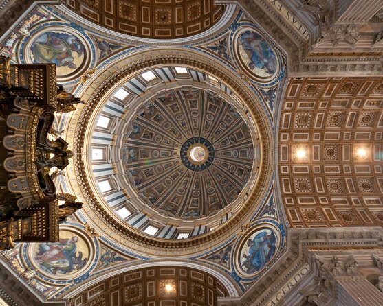 Rome: St. Peters Basilica & Dome Entry Ticket With Audio Guide