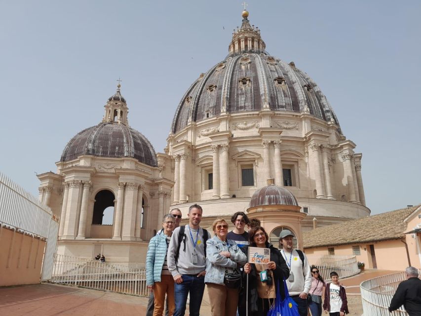 Rome: St. Peters Basilica Tour With Dome and Papal Tombs