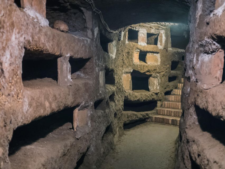 Rome: Underground Catacombs Guided Tour With Transfer