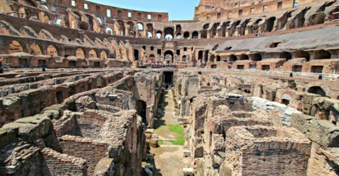 Rome: VIP Colosseum Underground Tour | Max 6 People