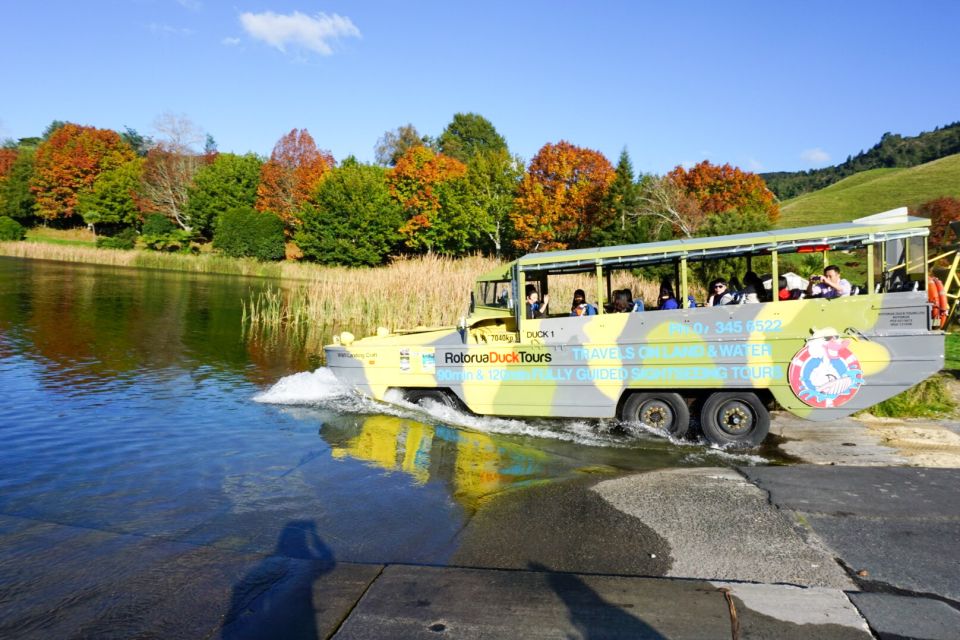 Rotorua City and Lakes Duck Tour