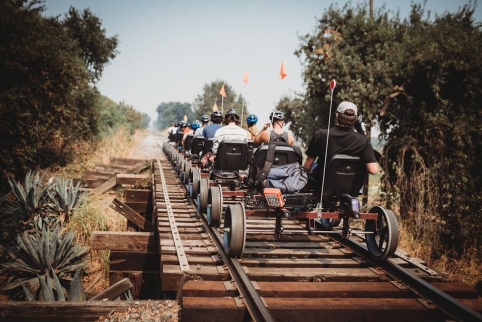 Sacramento: Yolo Countryside Guided Rail Bike Tour