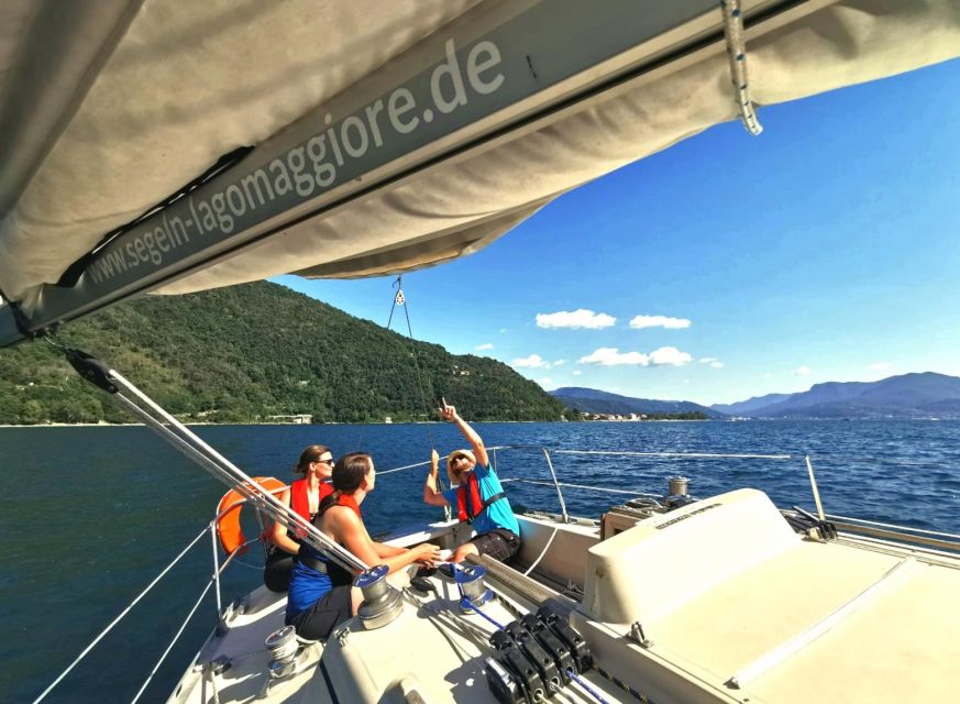 Sailing Tours With Skipper From Cannero Riviera on Lake Maggiore