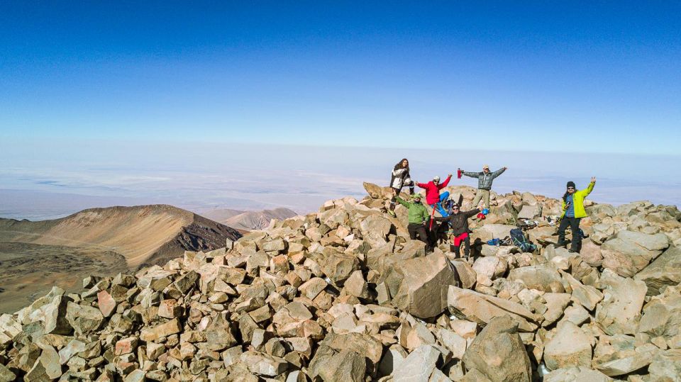Sairecabur Volcano Summit Near 6000masl.