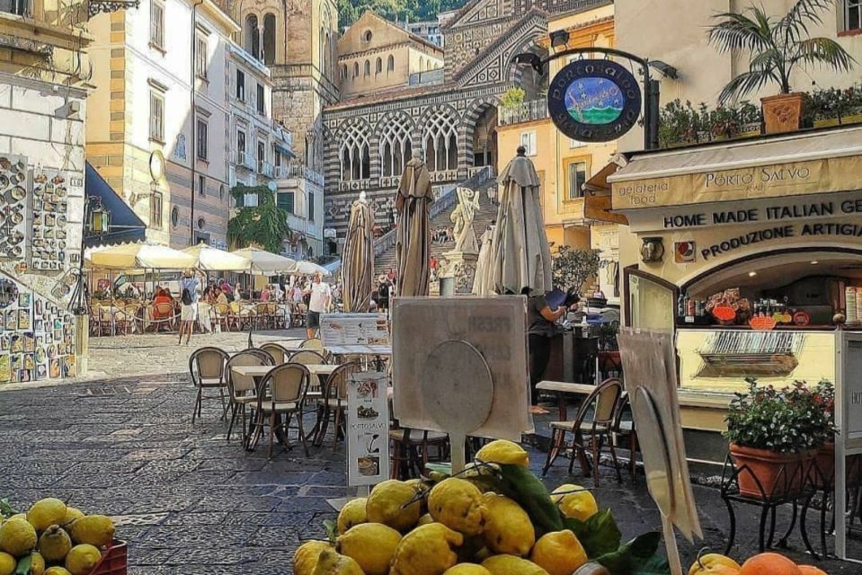 SALERNO: Amalfi Coast Boat Cruise to Amalfi and Atrani