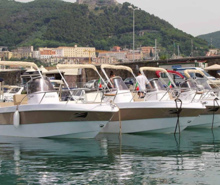 Salerno: Amalfi Coast Boat Rental (License Not Required)