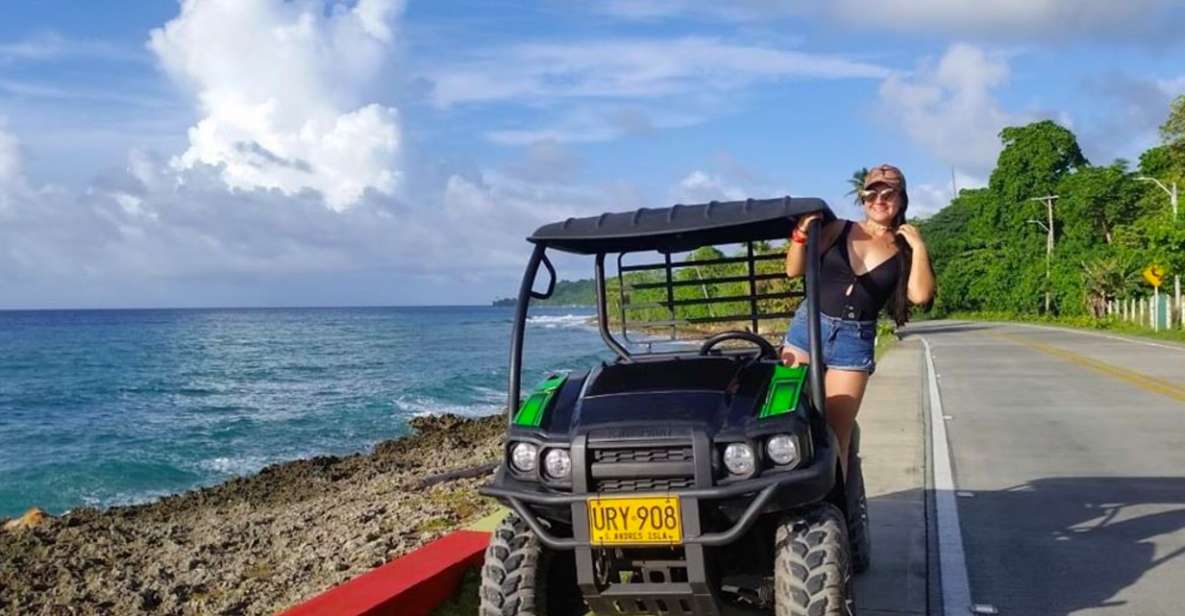 San Andres: 2-Seat Golf Cart Rental