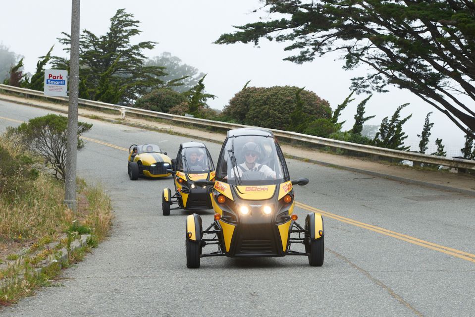 San Francisco: Electric Gocar Tour Over Golden Gate Bridge