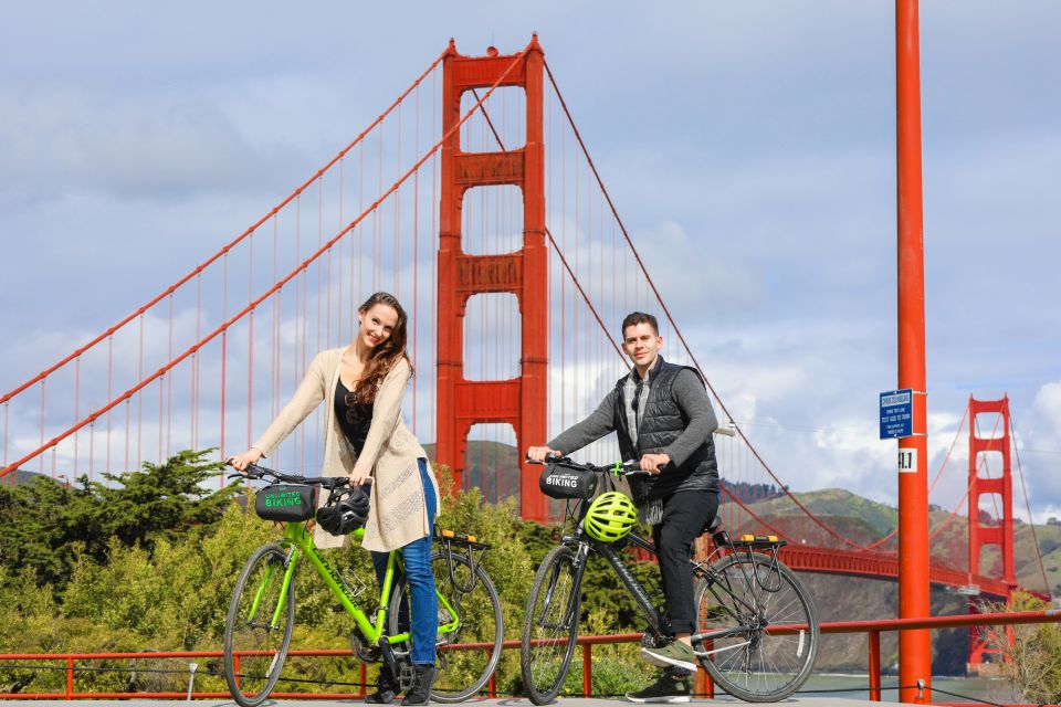 San Francisco: Golden Gate Bridge Guided Bike or Ebike Tour