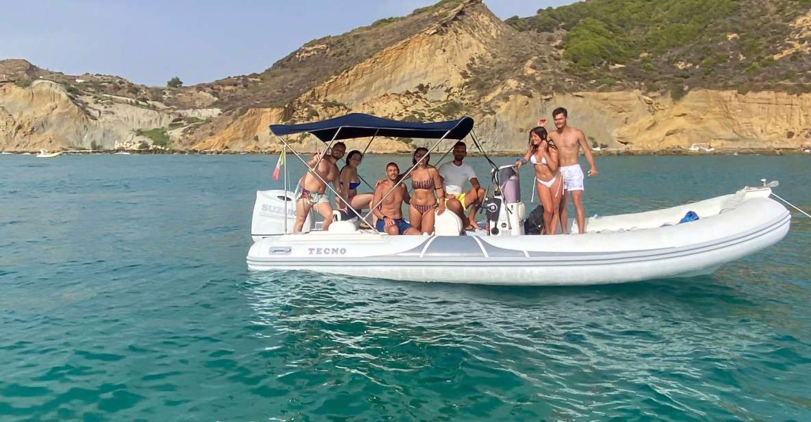 San Leone: Half Day Boat Tour Scala Dei Turchi With Skipper - Overview of the Tour