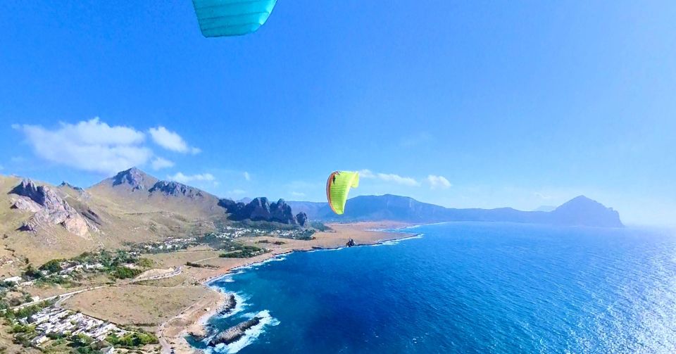 San Vito Lo Capo: Paragliding Flight With Instructor/Video