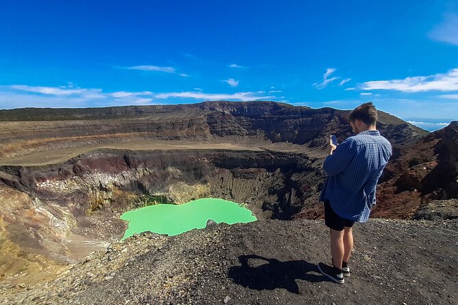 Santa Ana Volcano Tour Adventure Early Hike + Coatepeque Lake Visit and Swim