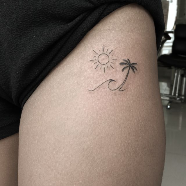 Santa Marta: Small Tattoo at Local Studio