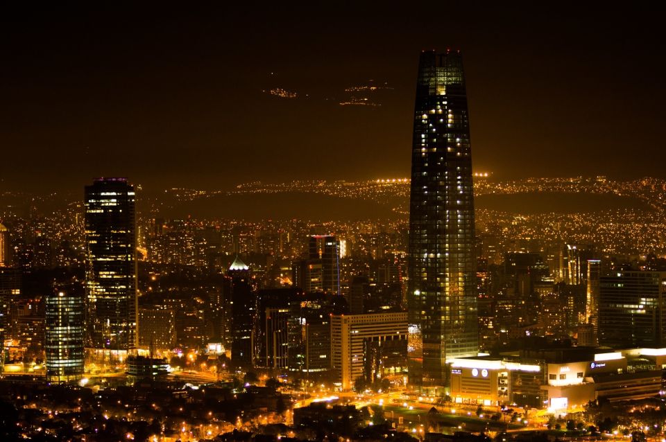 Santiago: 4-Hour Private Night Tour With Dinner and Show