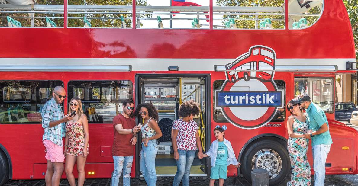 Santiago: Hop-On Hop-Off Bus Day Ticket With Audio Guide