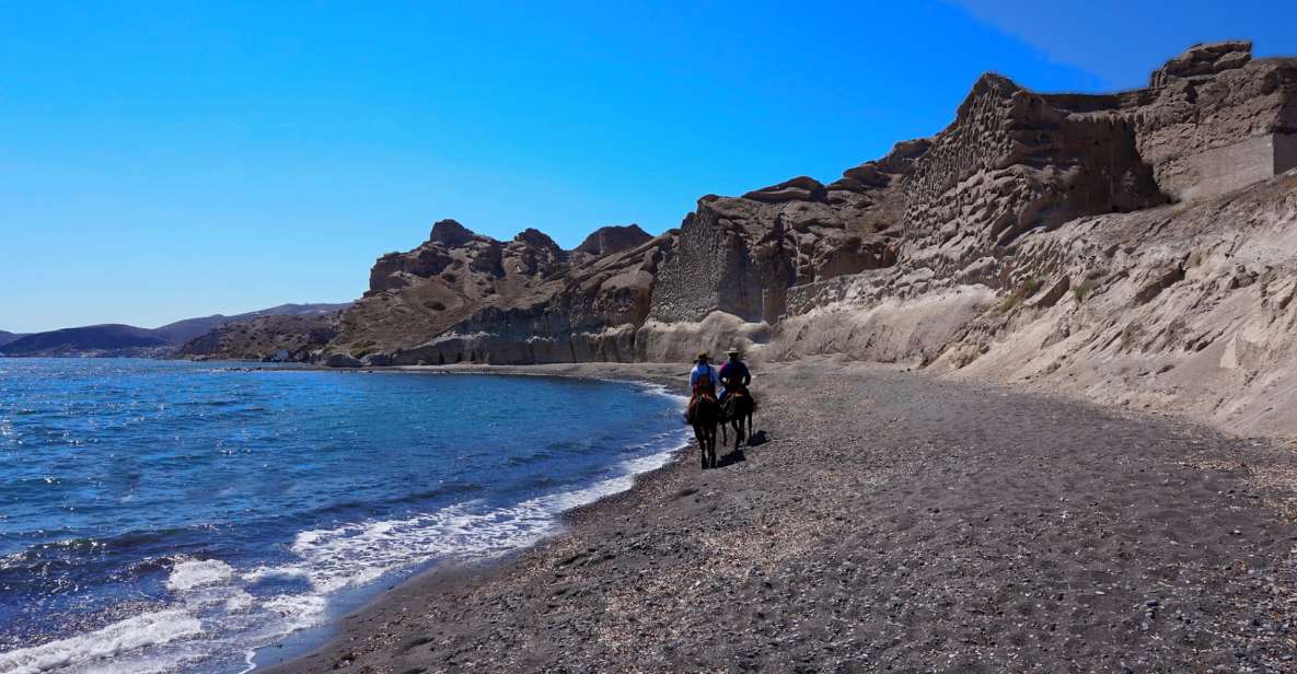 Santorini: 1.5-Hour Horseback Riding Tour on the Beach